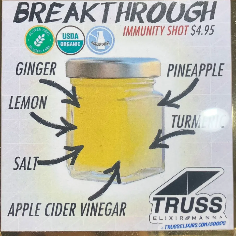 Breakthrough Immunity Shot, Truss
